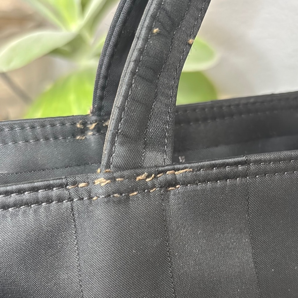 Black Striped Women's Bag - Picture 5 of 8